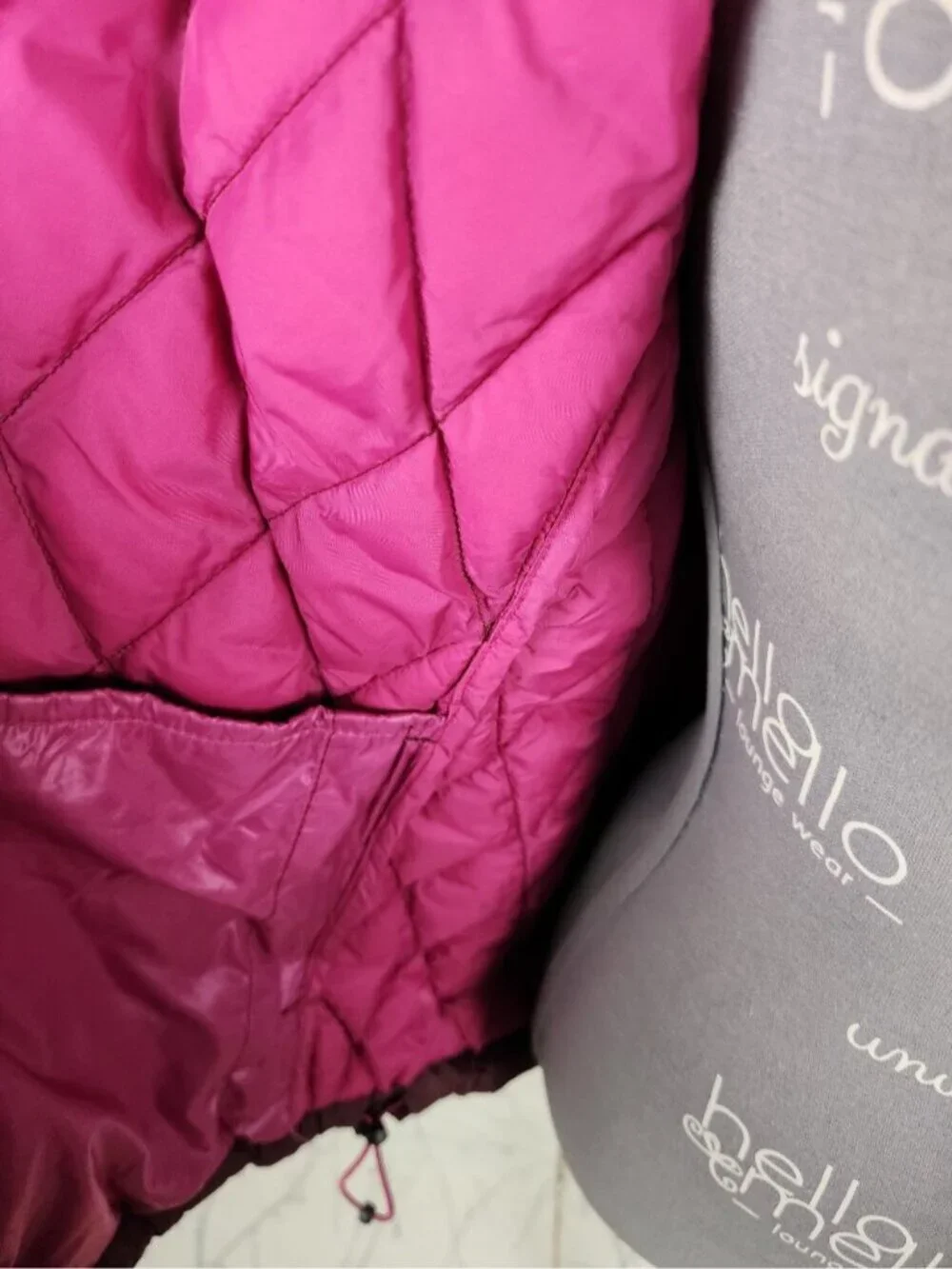 Helly Hansen Purple Synthetic Fill Full Zip Hooded Quilted Puffer